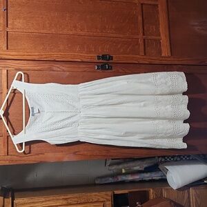 Size 1-2 Dehlia's White Eyelet Dress